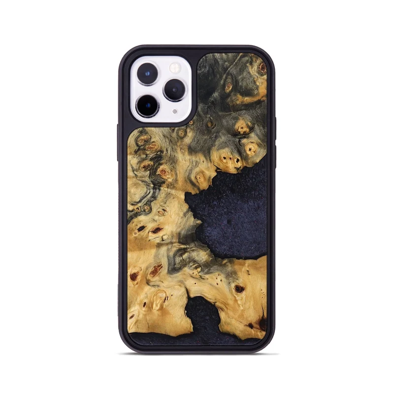 iPhone 11 Pro Wood Phone Case - Helene (Wood Burl, 830025)