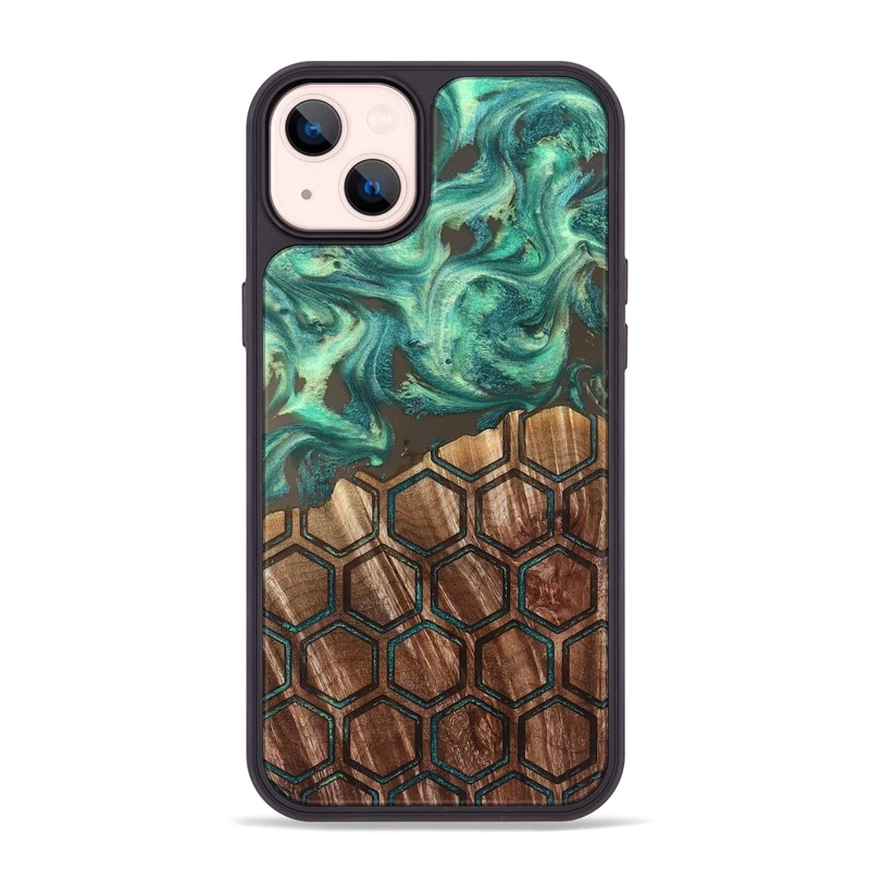iPhone 14 Plus Wood Phone Case - Duncan (Pattern, 829967)