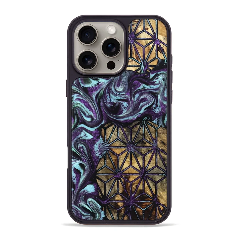 iPhone 16 Pro Max Wood Phone Case - Leota (Pattern, 829957)