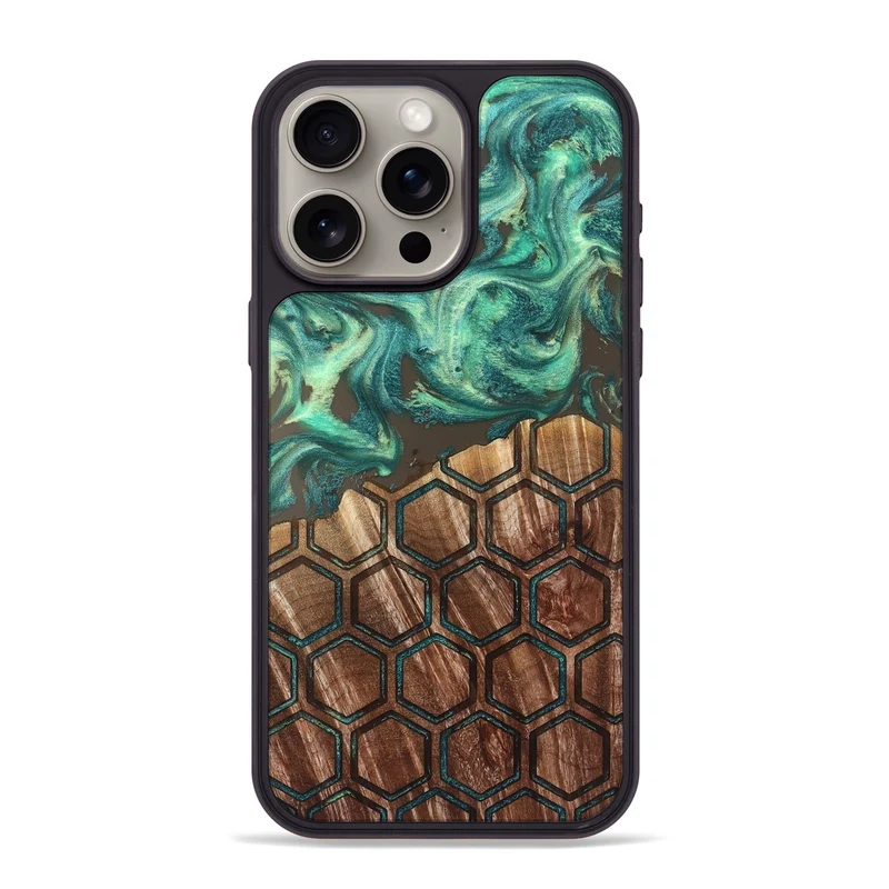 iPhone 15 Pro Max Wood Phone Case - Duncan (Pattern, 829967)