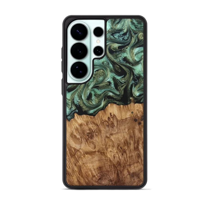 Galaxy S26 Ultra Wood Phone Case - Jasmyn (Green, 829976)