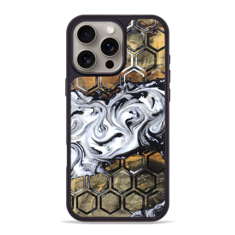 iPhone 16 Pro Max Wood Phone Case - Mabelle (Pattern, 829959)
