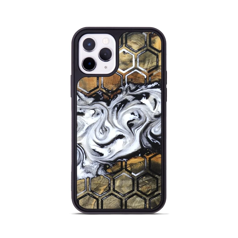 iPhone 11 Pro Wood Phone Case - Mabelle (Pattern, 829959)