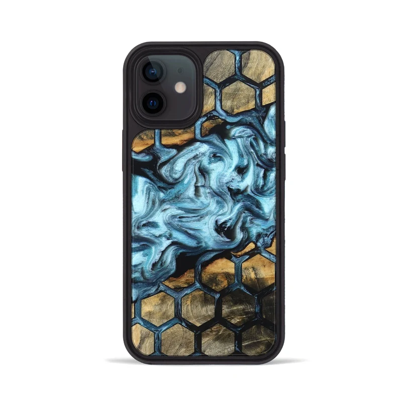 iPhone 12 Wood Phone Case - Eliel (Pattern, 829958)
