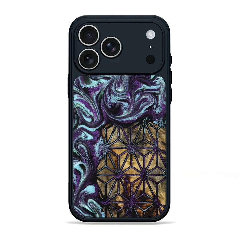 iPhone 17 Pro Max Wood Phone Case - Leota (Pattern, 829957)