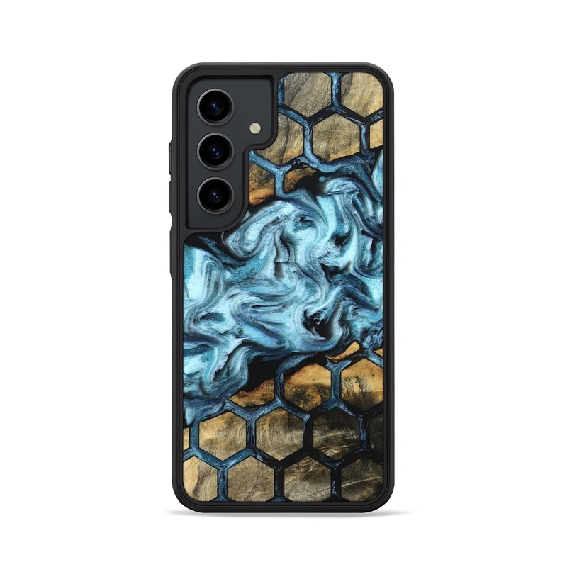 Galaxy S24 Wood Phone Case - Eliel (Pattern, 829958)