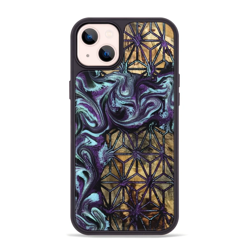 iPhone 14 Plus Wood Phone Case - Leota (Pattern, 829957)