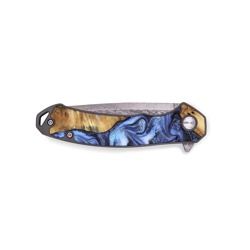EDC Wood Pocket Knife - Nala (Blue, 829953)