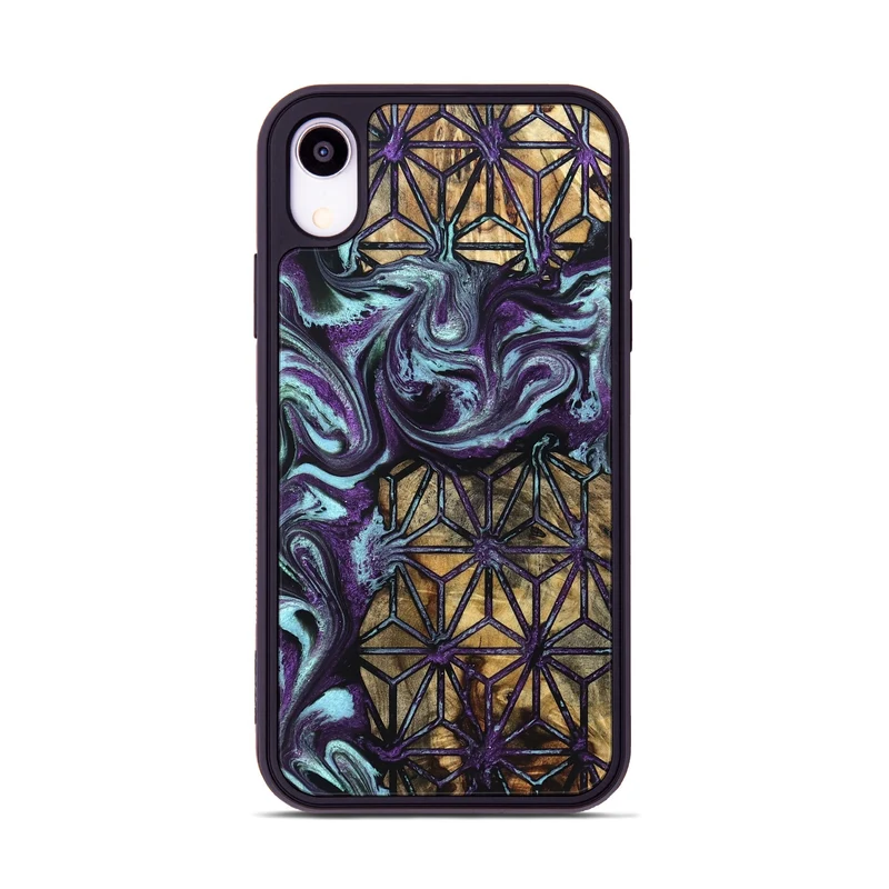 iPhone Xr Wood Phone Case - Leota (Pattern, 829957)