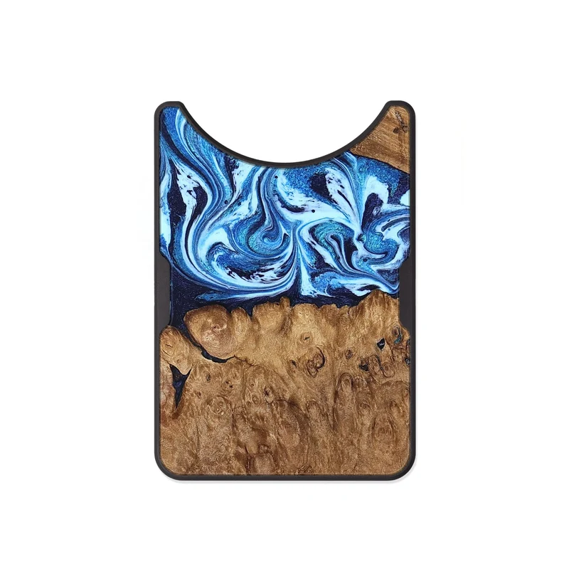 Alloy Wood Wallet - Manila (Blue, 829952)