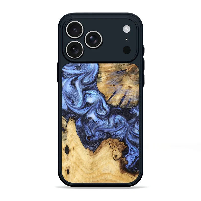 iPhone 17 Pro Max Wood Phone Case - Nala (Blue, 829953)