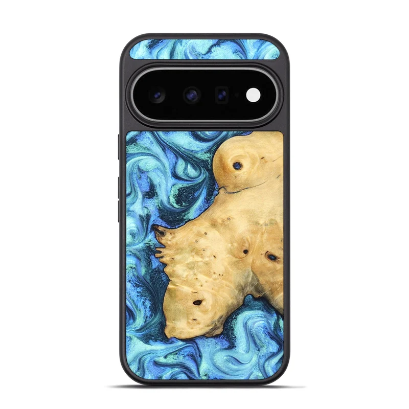 Pixel 11 Pro Wood Phone Case - Stacey (Blue, 829950)