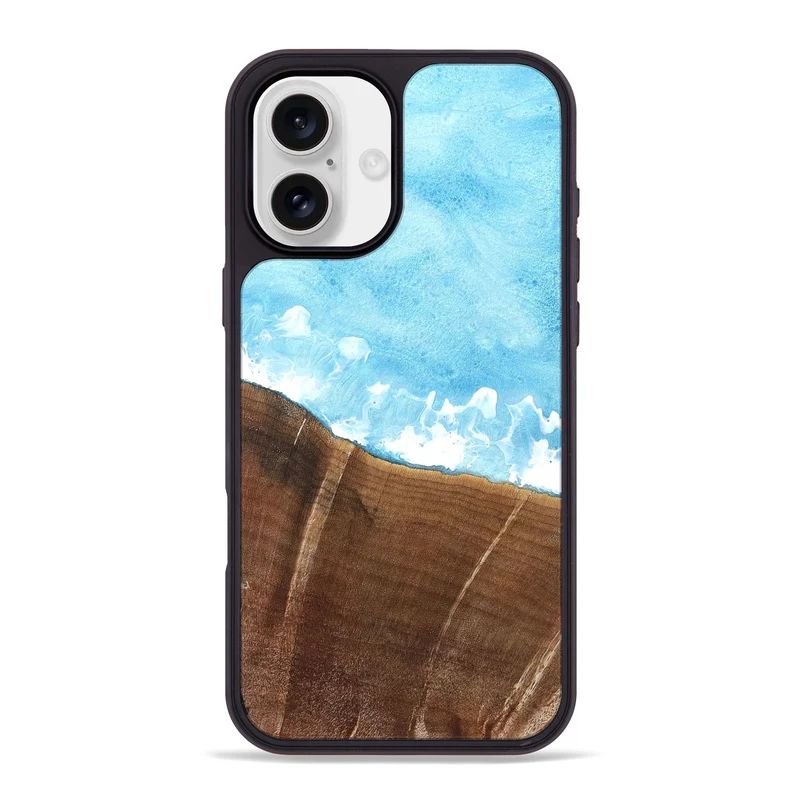 iPhone 16 Plus Wood Phone Case - Rosia (Coastal, 829939)