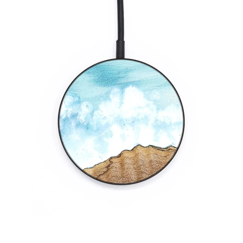 Circle Wood Wireless Charger - Nori (Coastal, 829922)