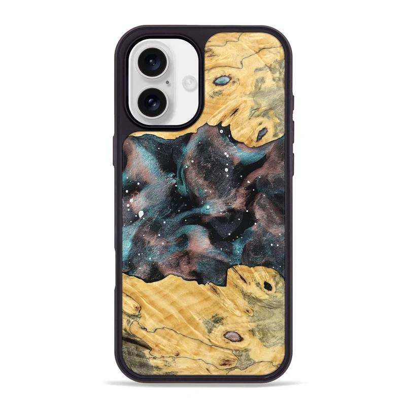 iPhone 16 Plus Wood Phone Case - Kaya (Cosmos, 829917)