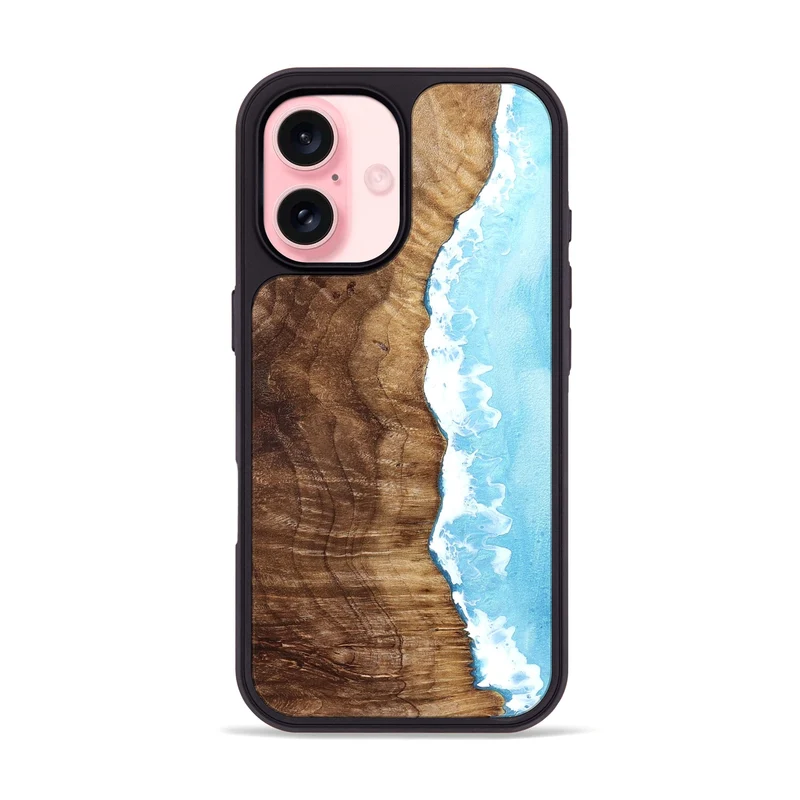 iPhone 16 Wood Phone Case - Mikalah (Coastal, 829924)