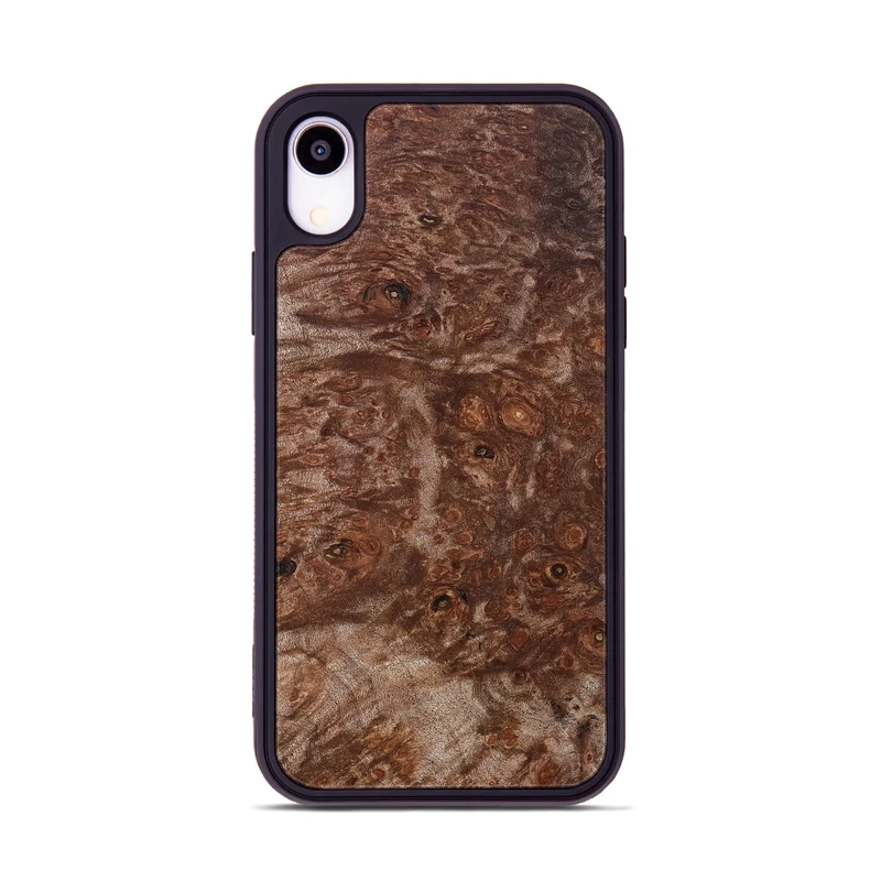 iPhone Xr Wood Phone Case - Jacque (Wood Burl, 829992)