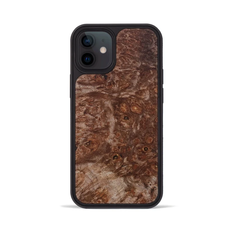 iPhone 12 Wood Phone Case - Jacque (Wood Burl, 829992)