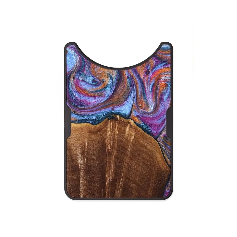 Alloy Wood Wallet - Edmond (Blue, 829987)