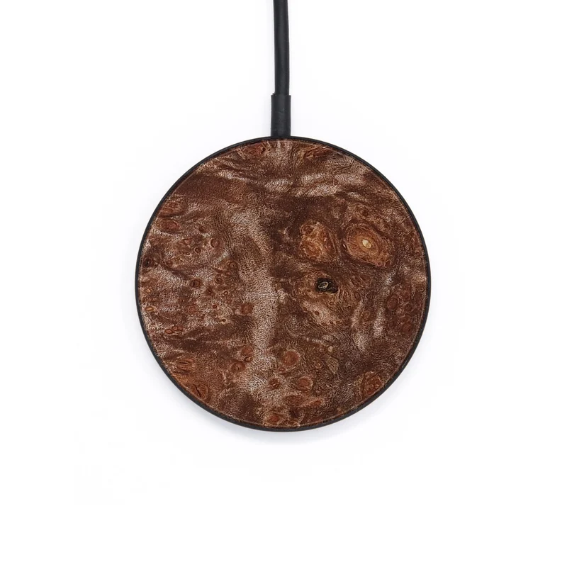 Circle Wood Wireless Charger - Jacque (Wood Burl, 829992)