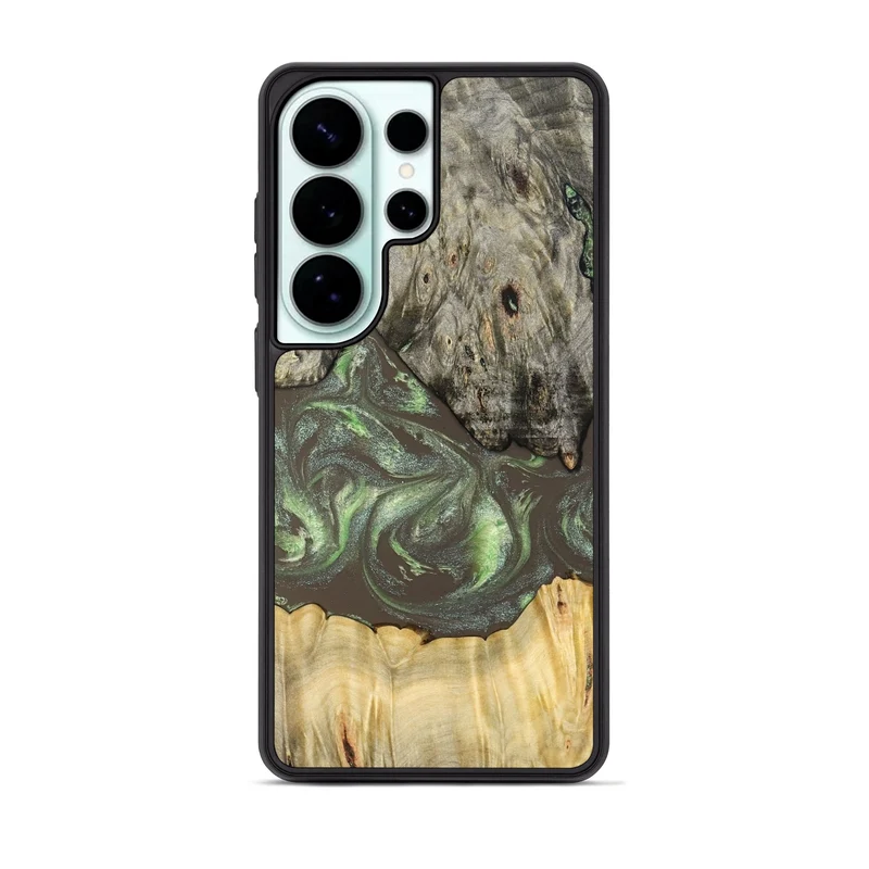 Galaxy S26 Ultra Wood Phone Case - Arlo (Green, 829982)