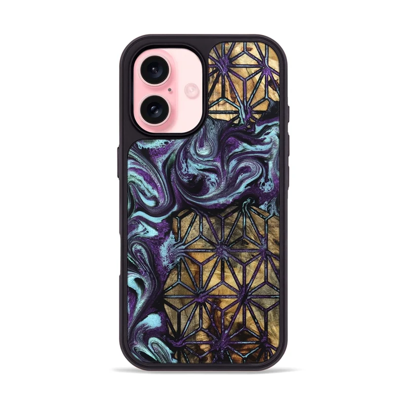 iPhone 16 Wood Phone Case - Leota (Pattern, 829957)