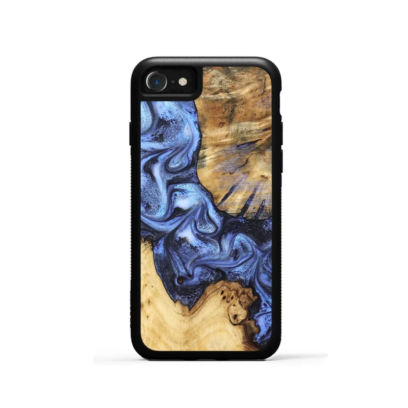iPhone SE Wood Phone Case - Nala (Blue, 829953)