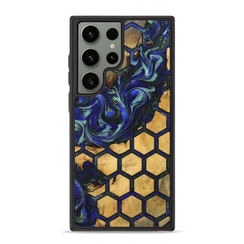 Galaxy S23 Ultra Wood Phone Case - Alonza (Pattern, 829966)