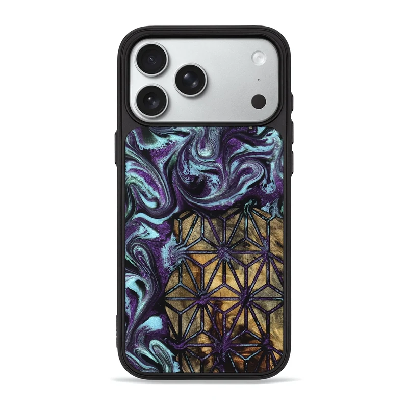 iPhone 18 Pro Max Wood Phone Case - Leota (Pattern, 829957)