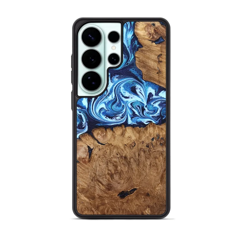 Galaxy S26 Ultra Wood Phone Case - Manila (Blue, 829952)