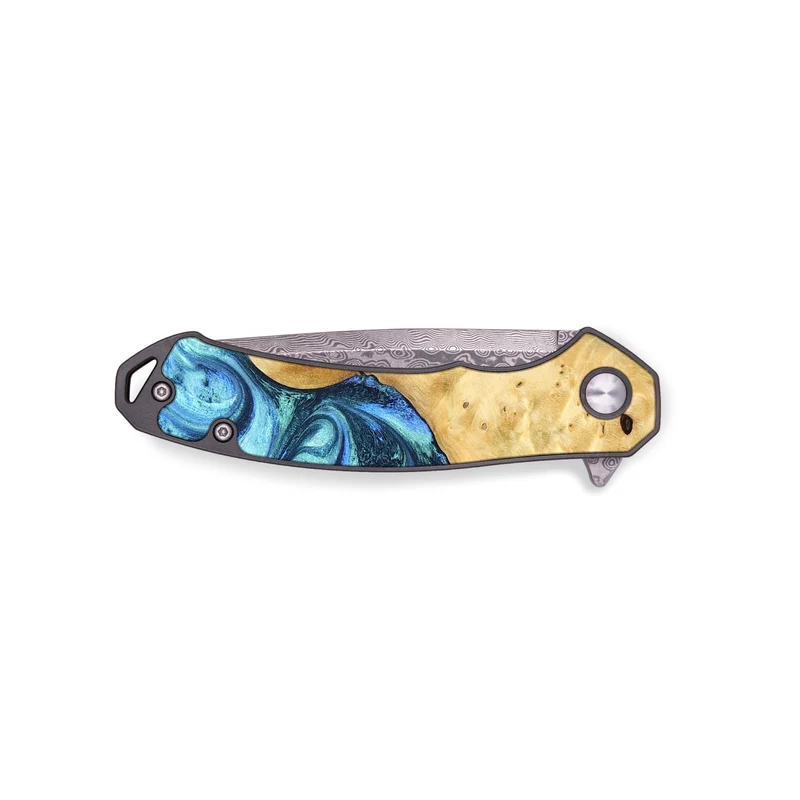 EDC Wood Pocket Knife - Stacey (Blue, 829950)