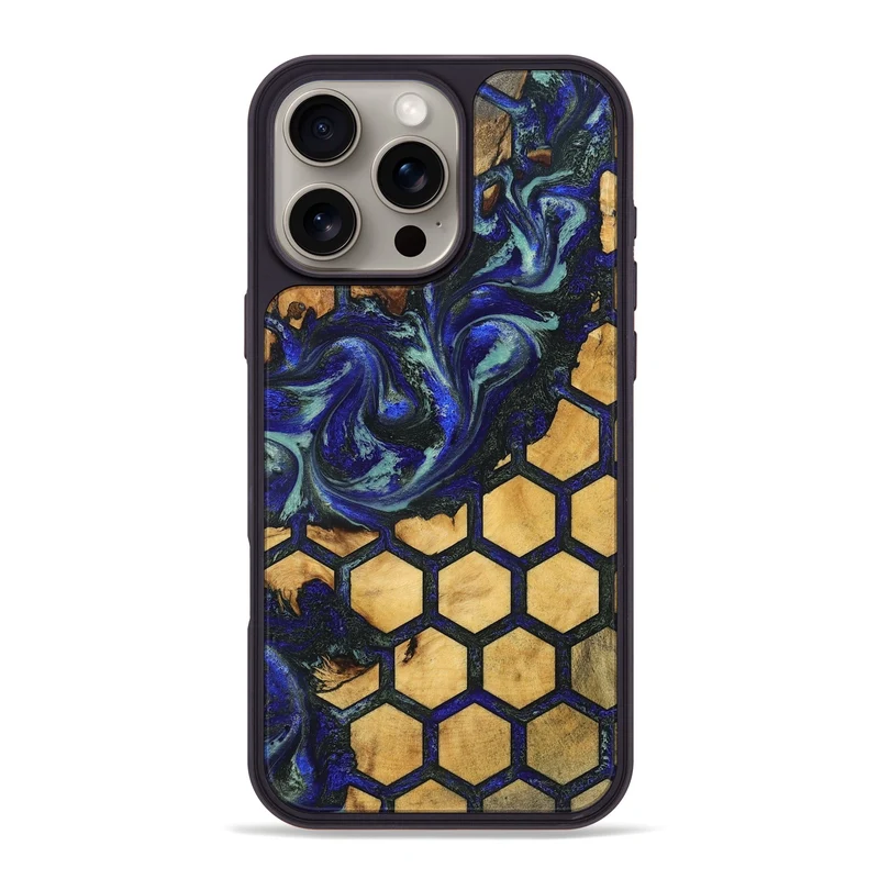 iPhone 16 Pro Max Wood Phone Case - Alonza (Pattern, 829966)