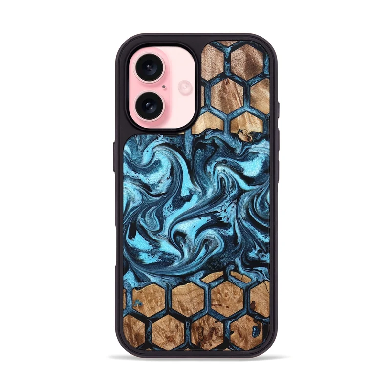 iPhone 16 Wood Phone Case - Iola (Pattern, 829961)