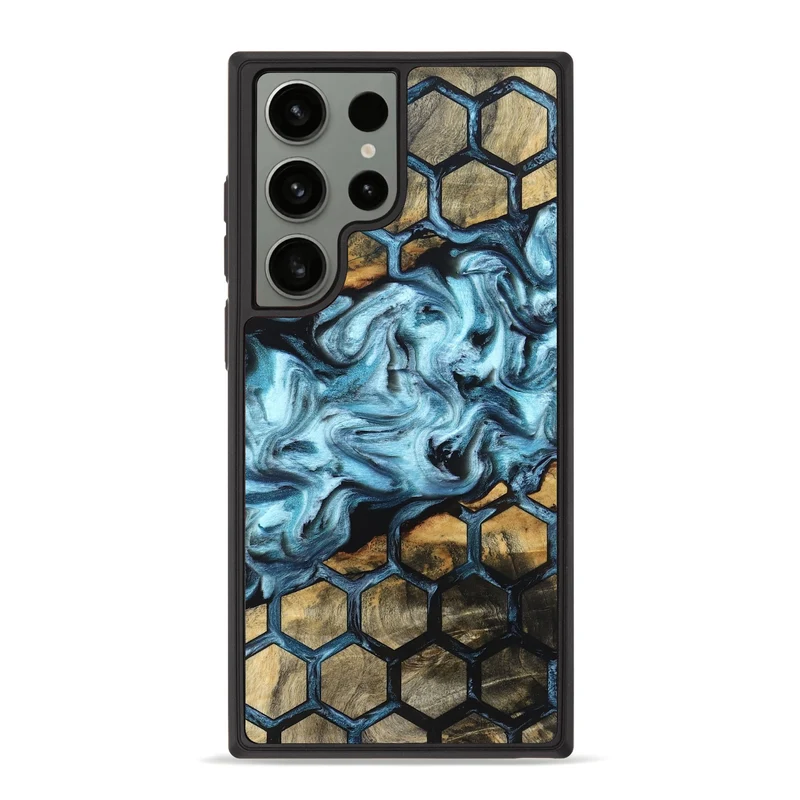 Galaxy S23 Ultra Wood Phone Case - Eliel (Pattern, 829958)