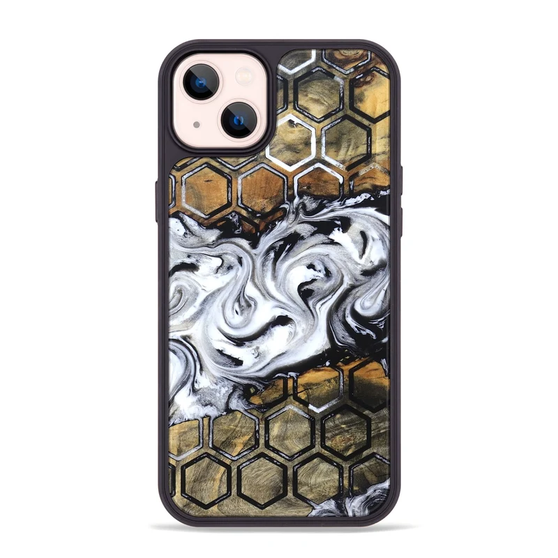 iPhone 14 Plus Wood Phone Case - Mabelle (Pattern, 829959)