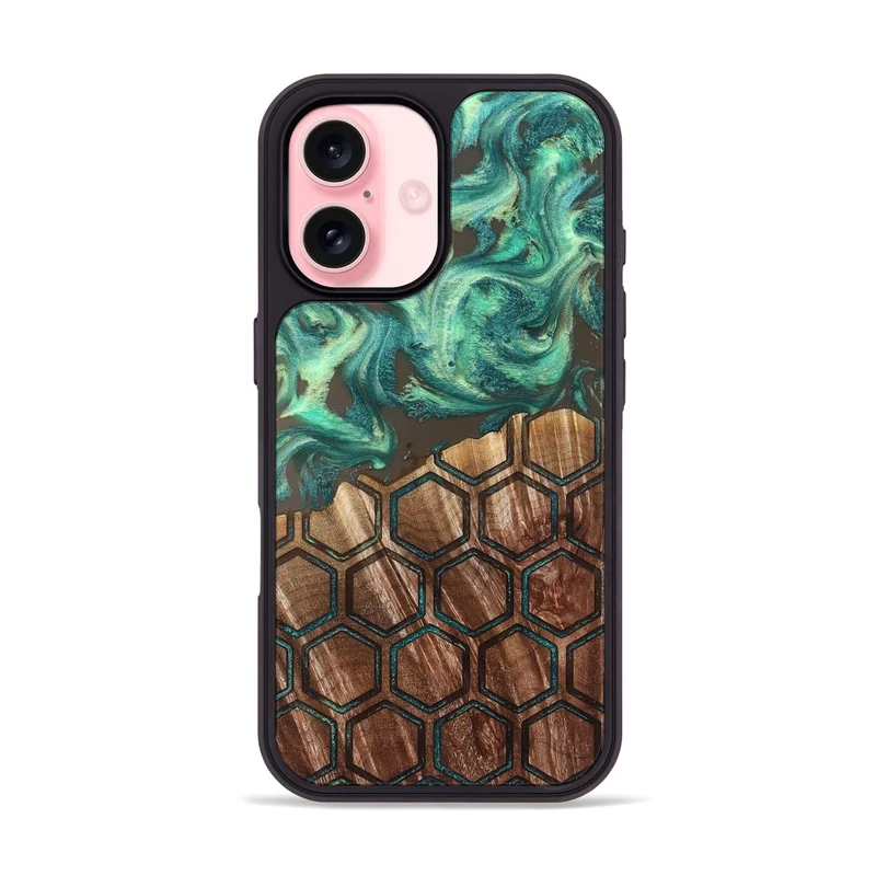 iPhone 16 Wood Phone Case - Duncan (Pattern, 829967)