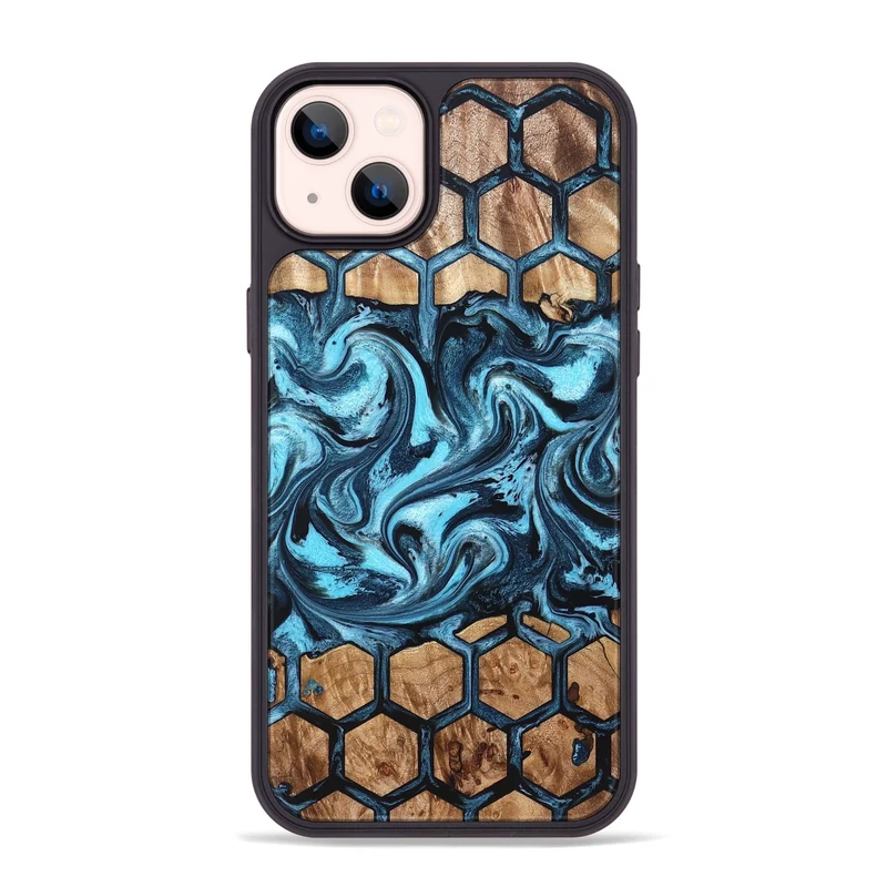 iPhone 14 Plus Wood Phone Case - Iola (Pattern, 829961)
