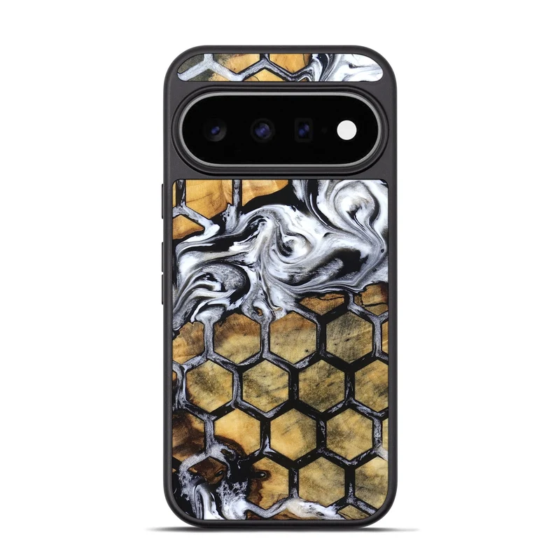 Pixel 11 Pro Wood Phone Case - Olive (Pattern, 829965)