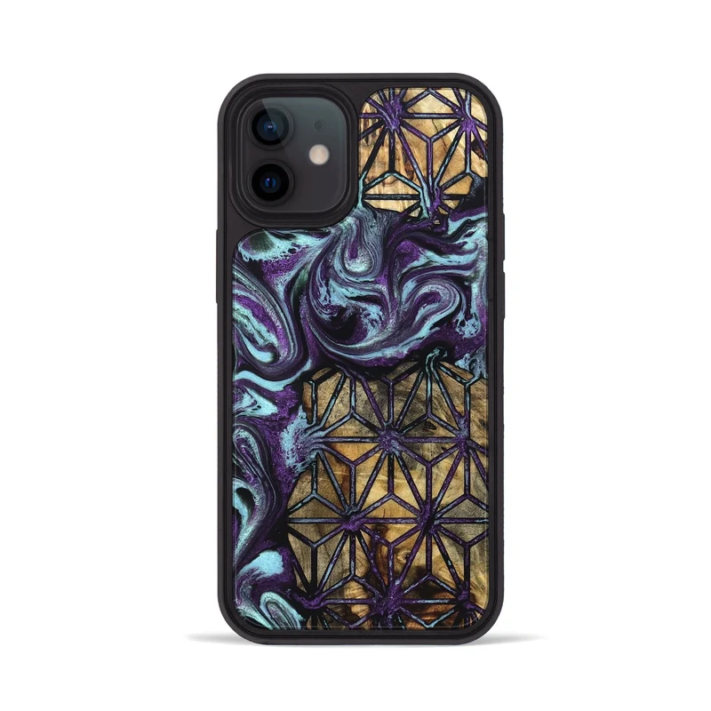 iPhone 12 Wood Phone Case - Leota (Pattern, 829957)