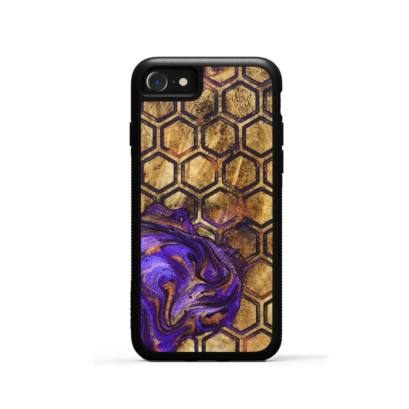 iPhone SE Wood Phone Case - Arlet (Pattern, 829960)
