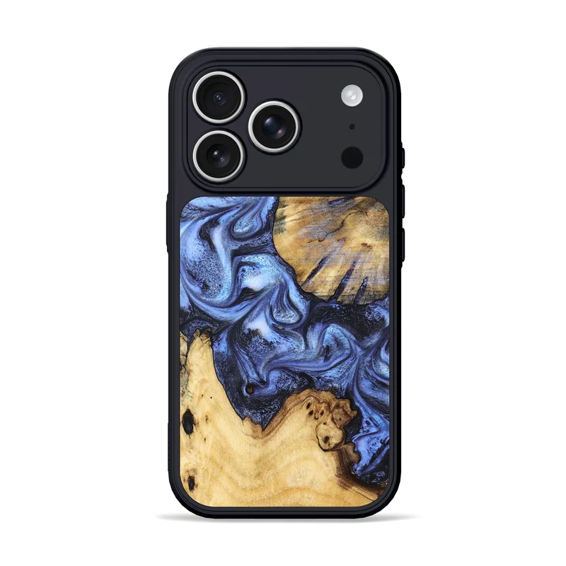 iPhone 17 Pro Wood Phone Case - Nala (Blue, 829953)