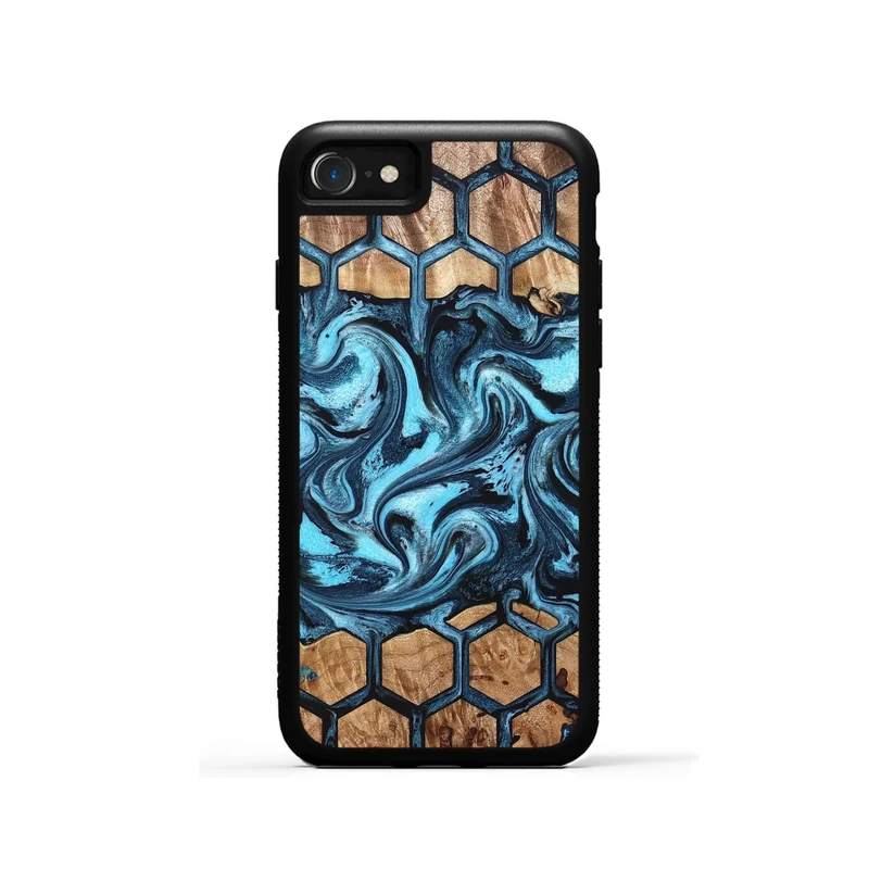 iPhone SE Wood Phone Case - Iola (Pattern, 829961)