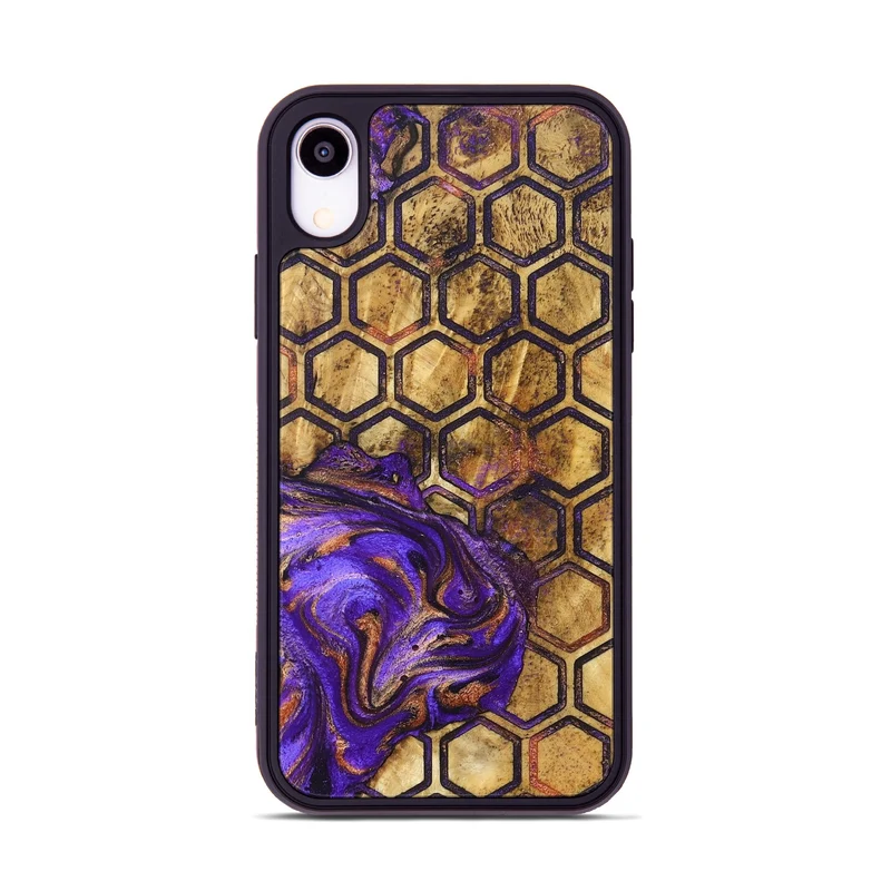 iPhone Xr Wood Phone Case - Arlet (Pattern, 829960)