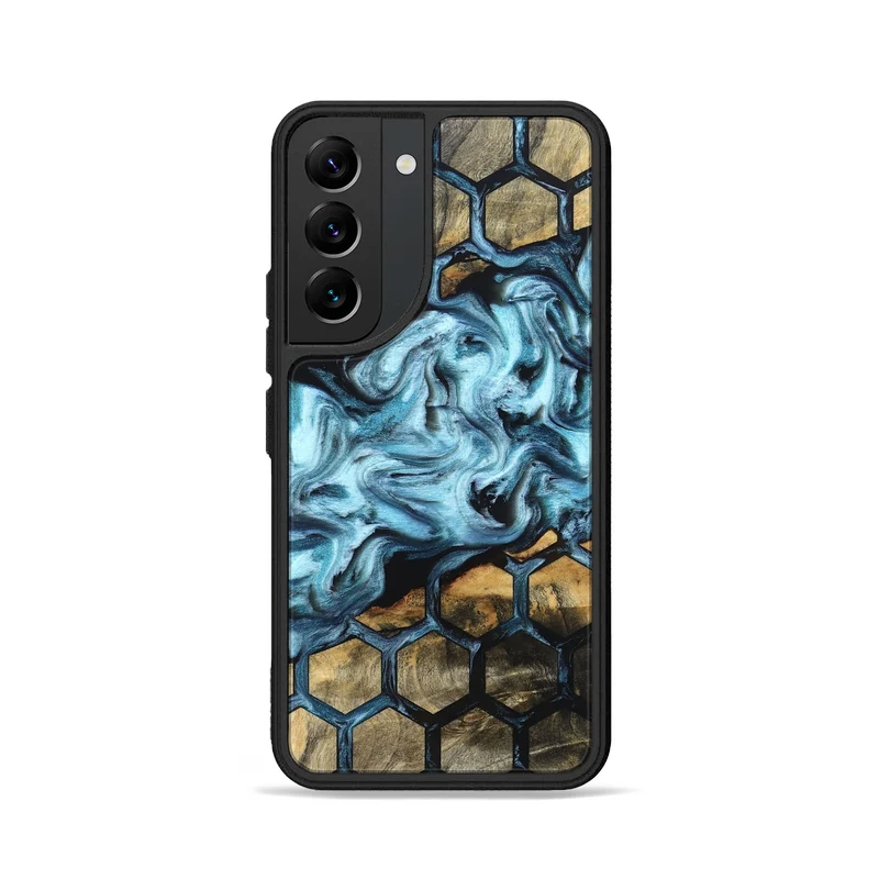 Galaxy S22 Wood Phone Case - Eliel (Pattern, 829958)