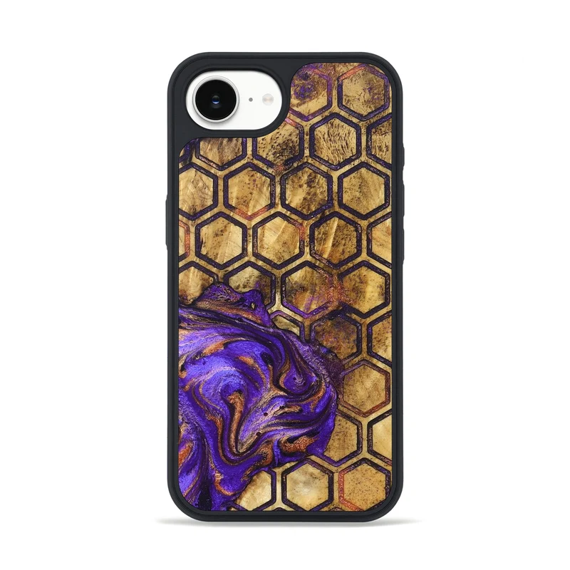 iPhone 16e Wood Phone Case - Arlet (Pattern, 829960)