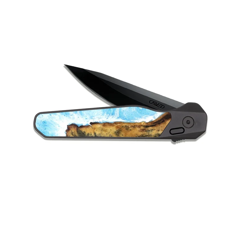 EDC Dark Slate Wood Pocket Knife - Todd (Coastal, 829932)