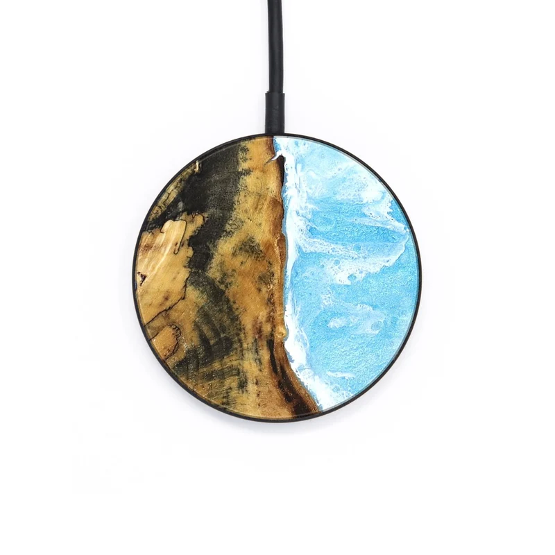 Circle Wood Wireless Charger - Todd (Coastal, 829932)