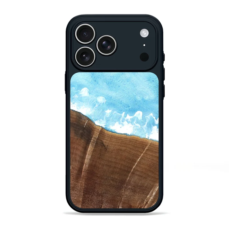 iPhone 17 Pro Max Wood Phone Case - Rosia (Coastal, 829939)