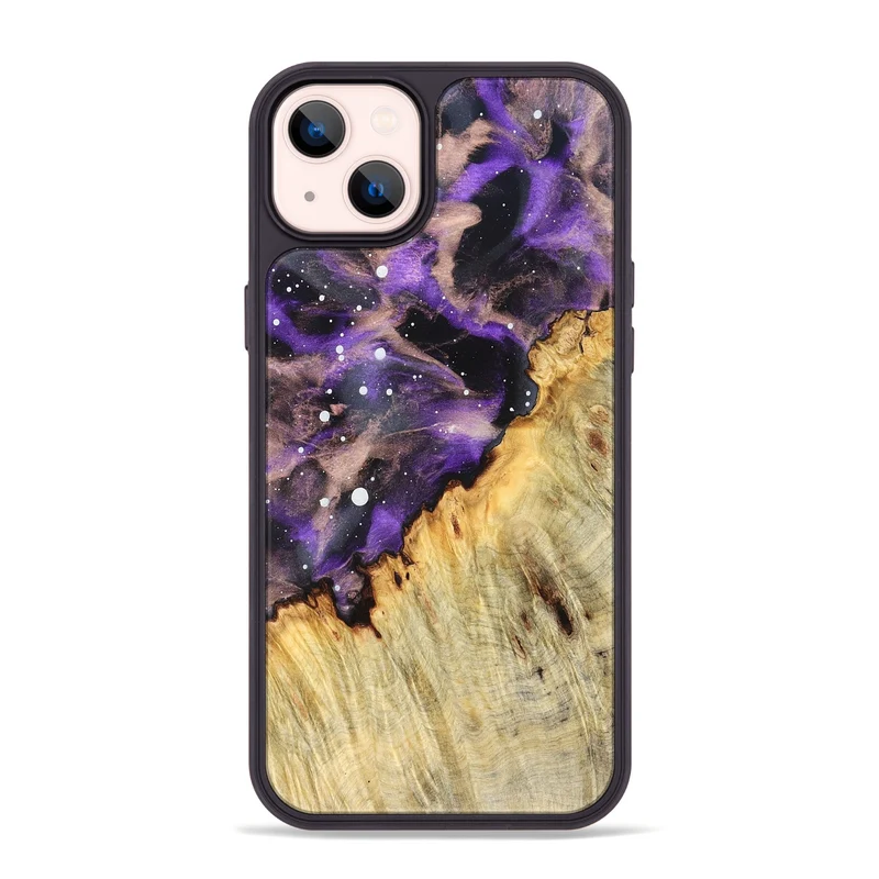 iPhone 14 Plus Wood Phone Case - Ervin (Cosmos, 829888)