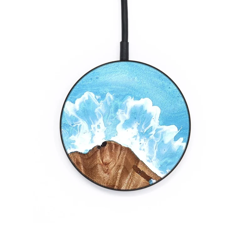 Circle Wood Wireless Charger - Judi (Coastal, 829921)